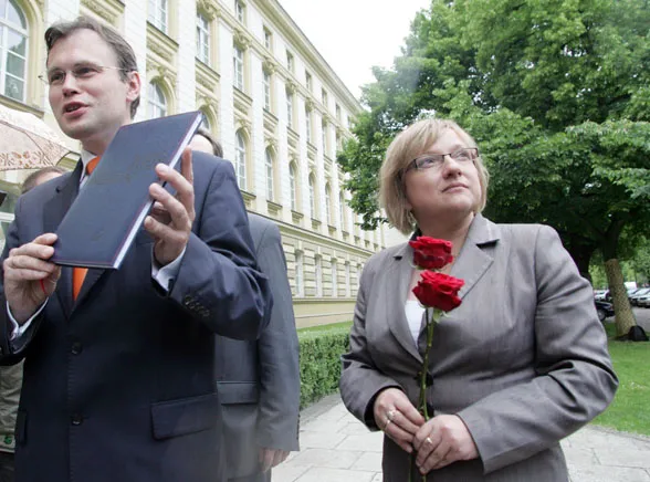 Posłanka PiS nie chce być Krzyżakiem