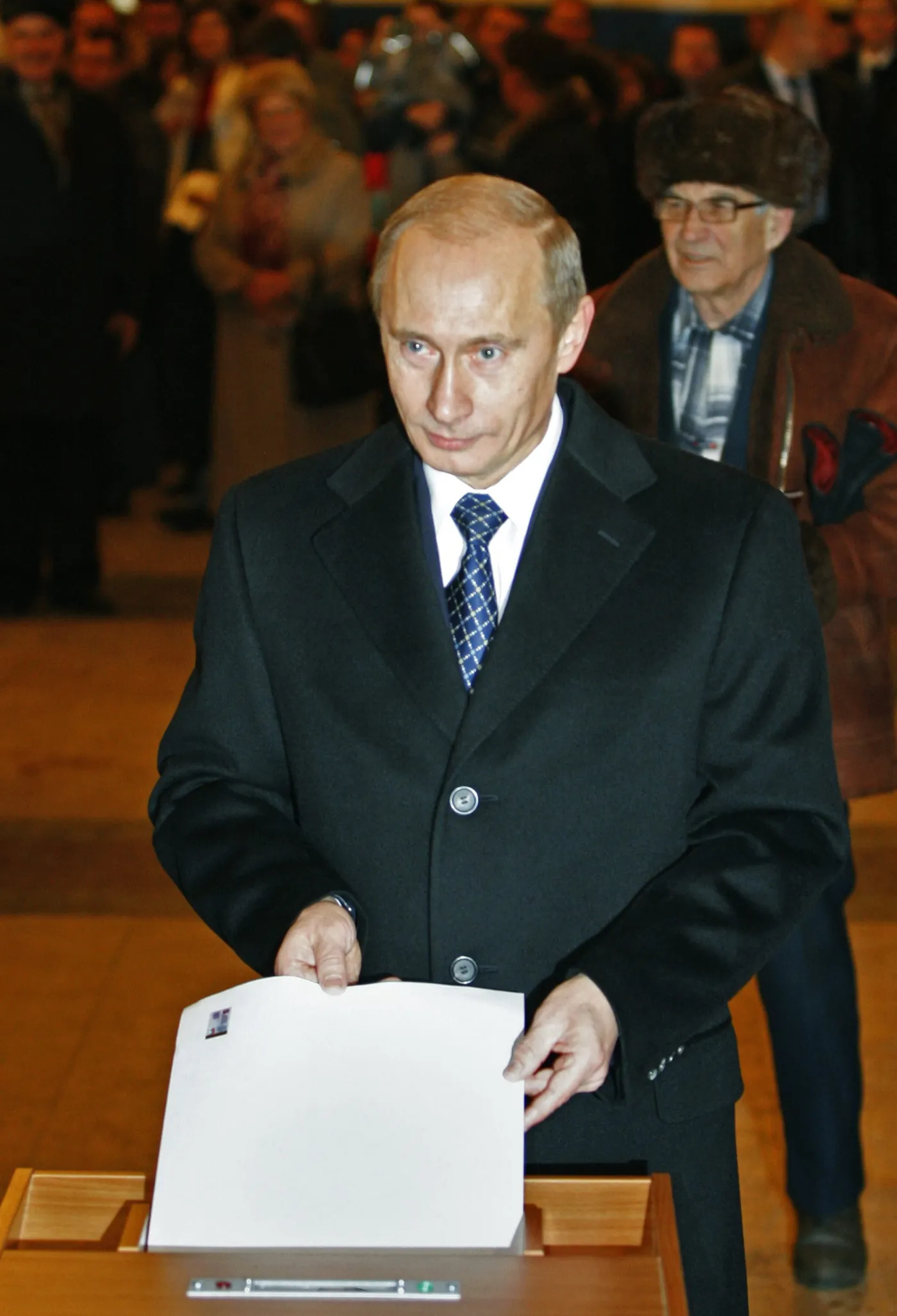 Władimir Putin zagłosował w Moskwie