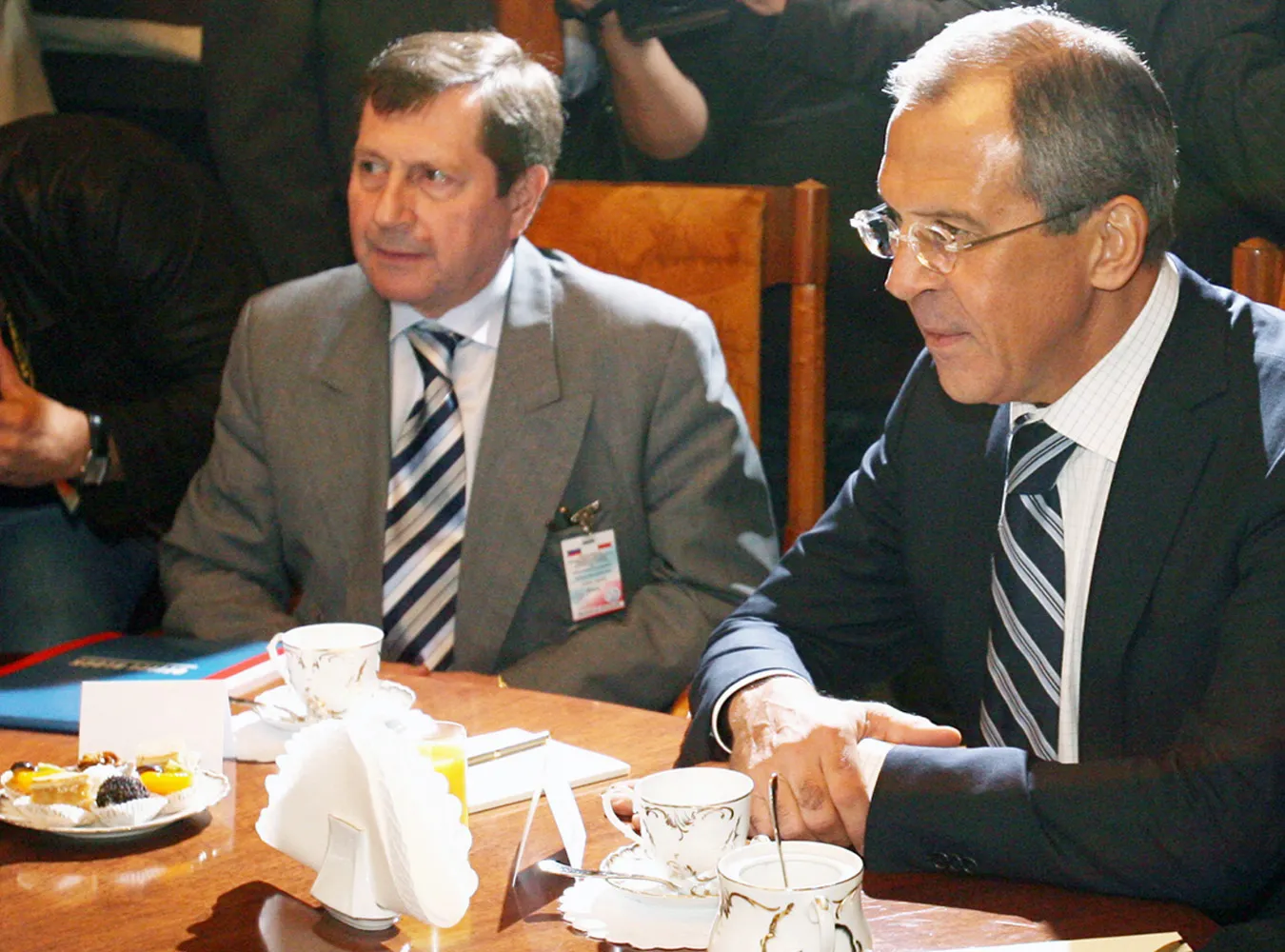 Ławrow nie wypił gruzińskiego wina