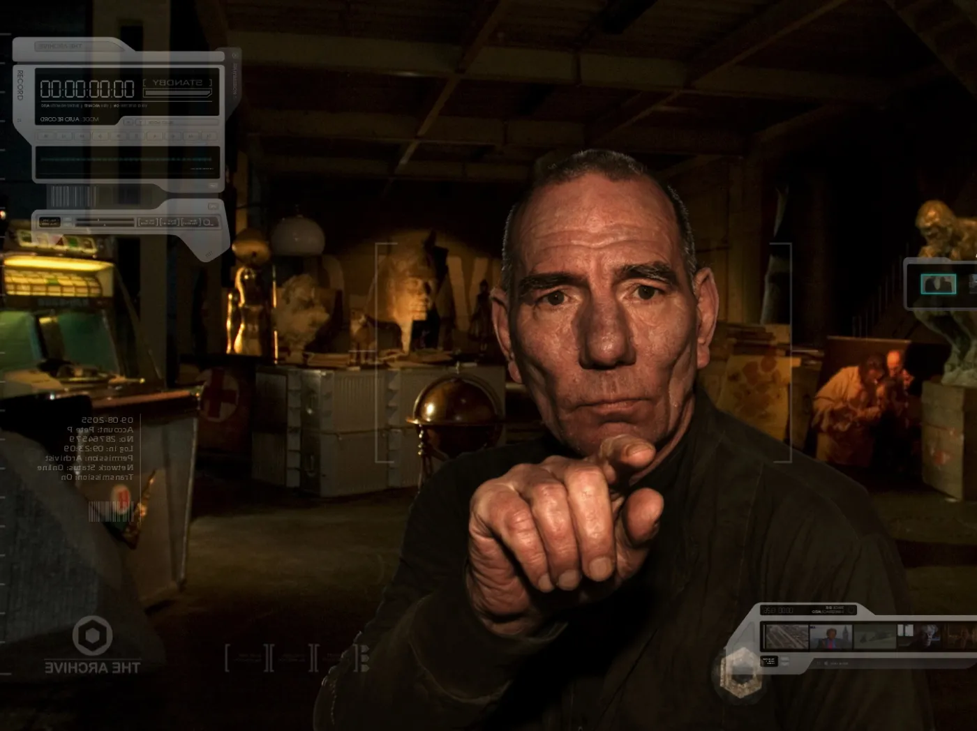 Pete Postlethwaite dokumencie "Wiek głupoty"