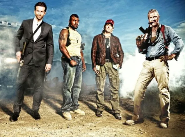 Drużyna A Bradley Cooper, Quinton  apos;Rampage apos; Jackson, Sharlto Copley, Liam Neeson