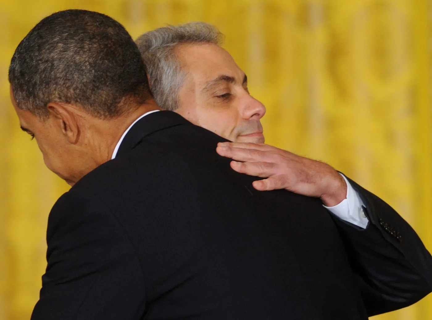 Rahm Emanuel - najbliższy polityczny przyjaciel i doradca prezydenta Obamy - pożegnał się z Białym Domem