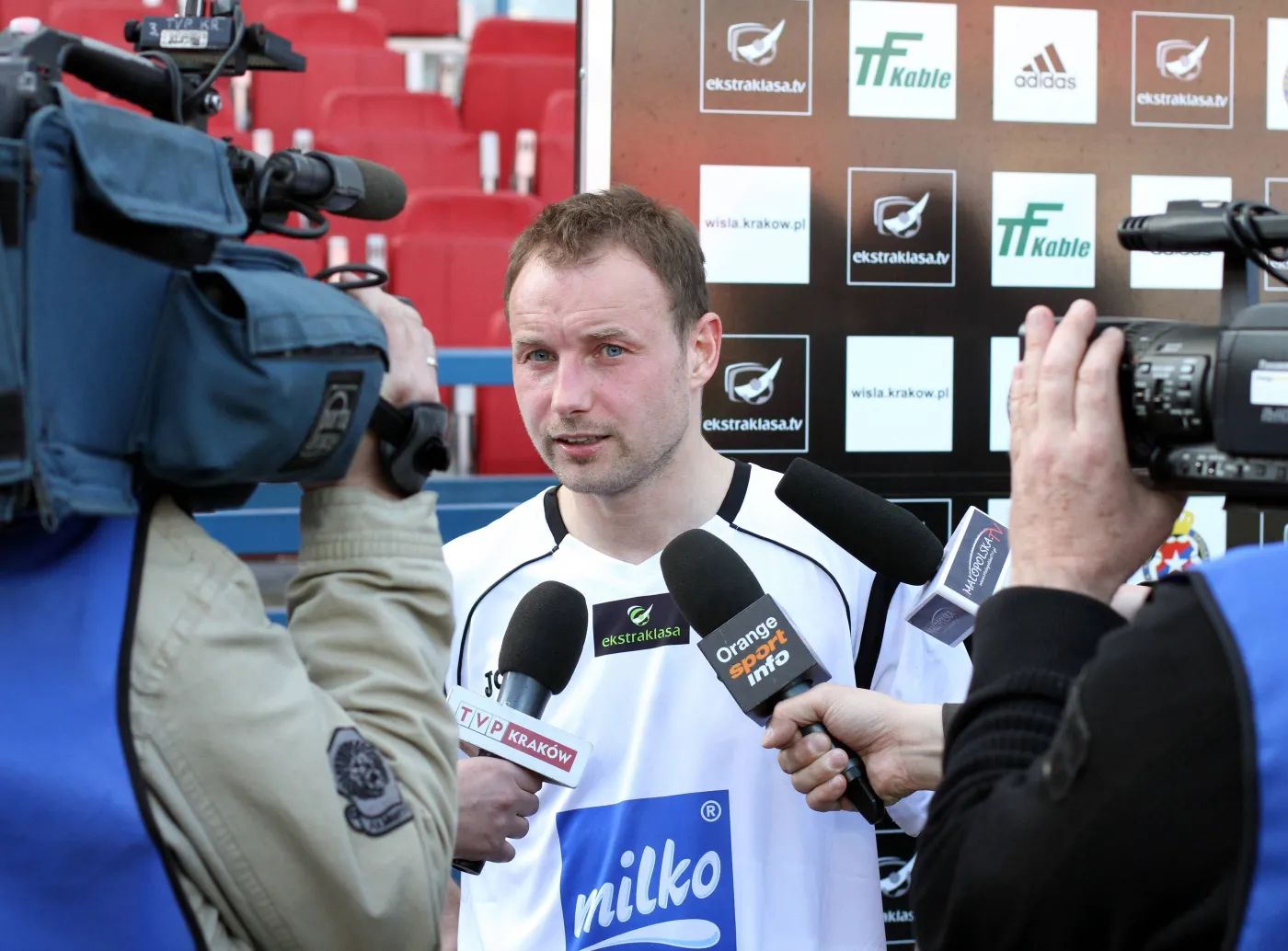 Frankowski: Lepiej by w kadrze grali Polacy, a nie Arboleda