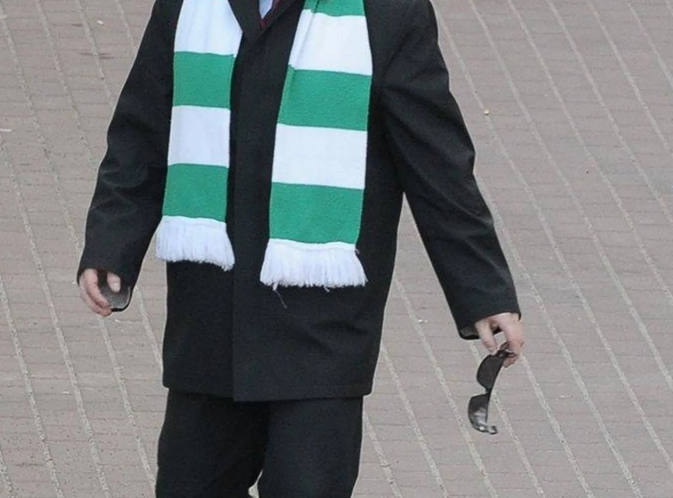 Poseł PiS jako kibic