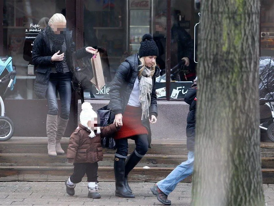 Koroniewska z córką