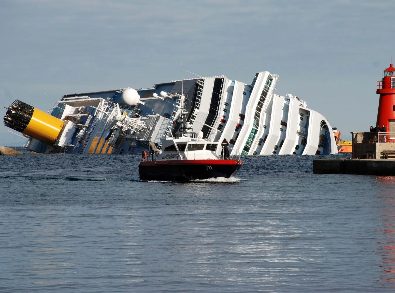 Wielki chaos. Nowe nagranie z Costa Concordii
