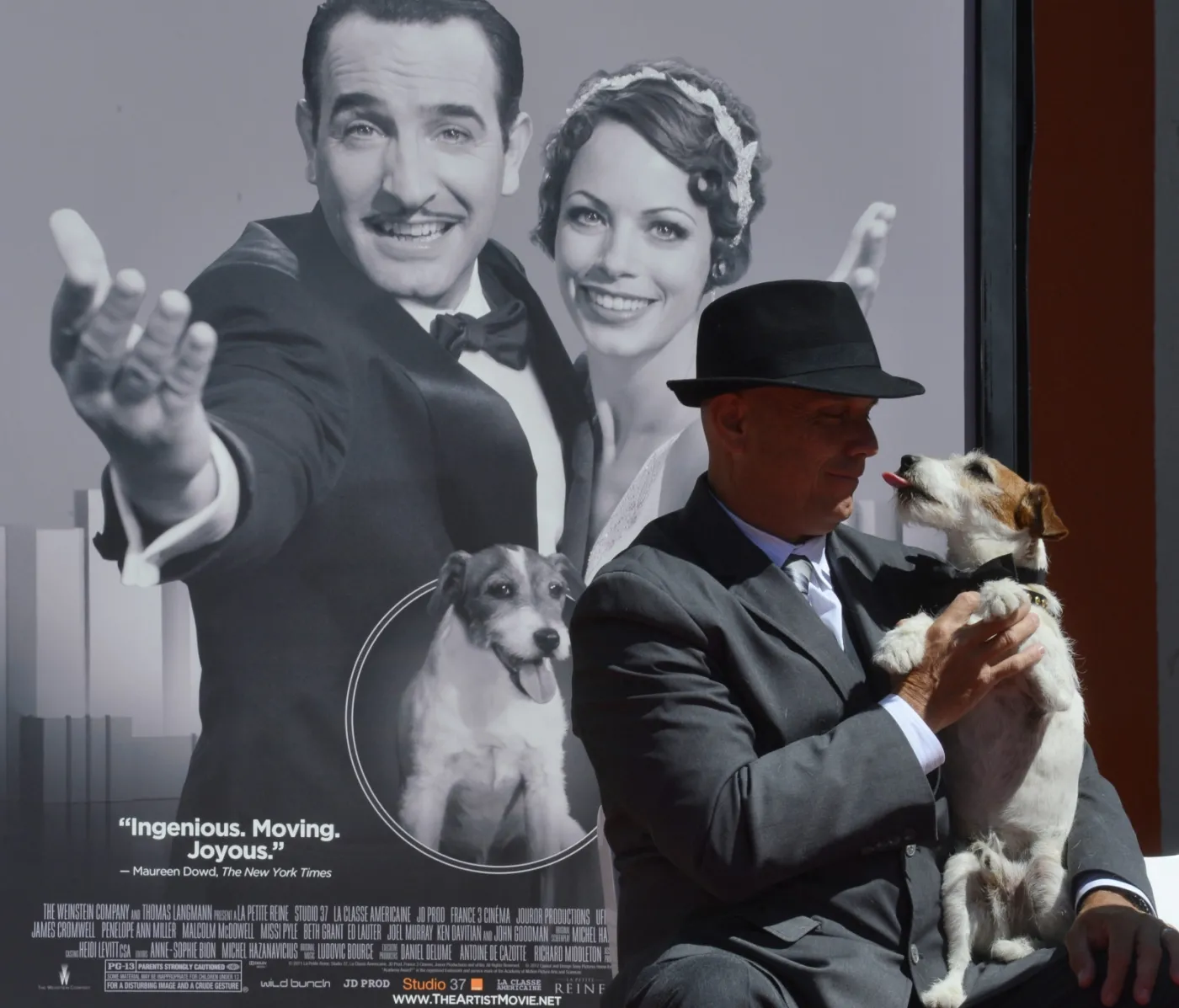 Uggie – pierwszy pies, który zostawił odciski swych łap w Hollywood
