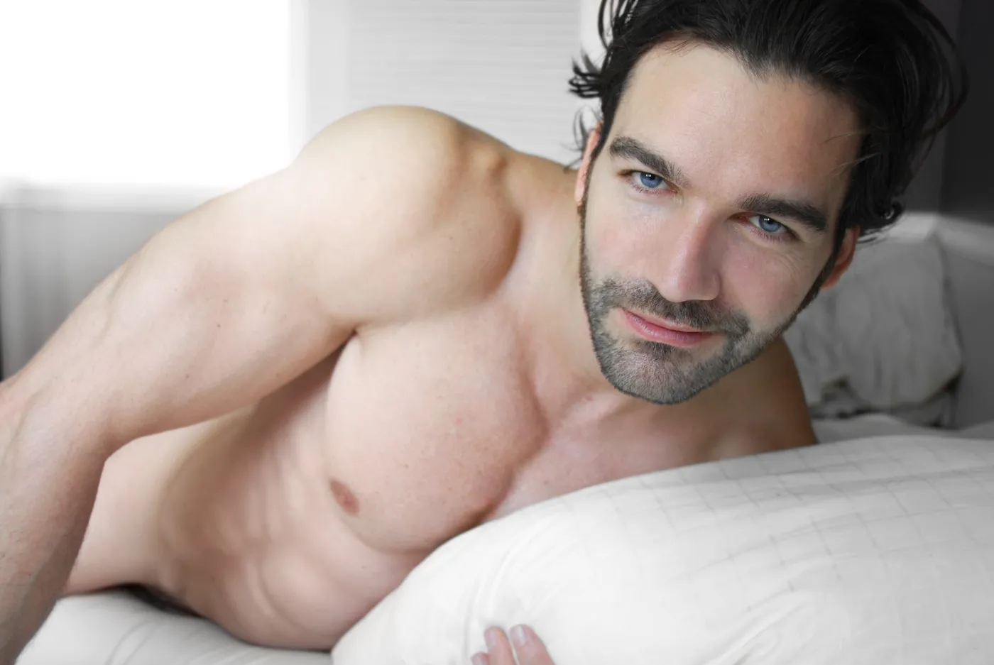 mężczyzna seks łóżko