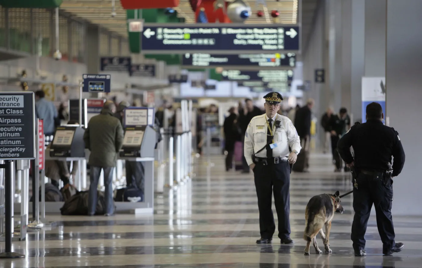 Makabryczne znalezisko na lotnisku w Chicago
