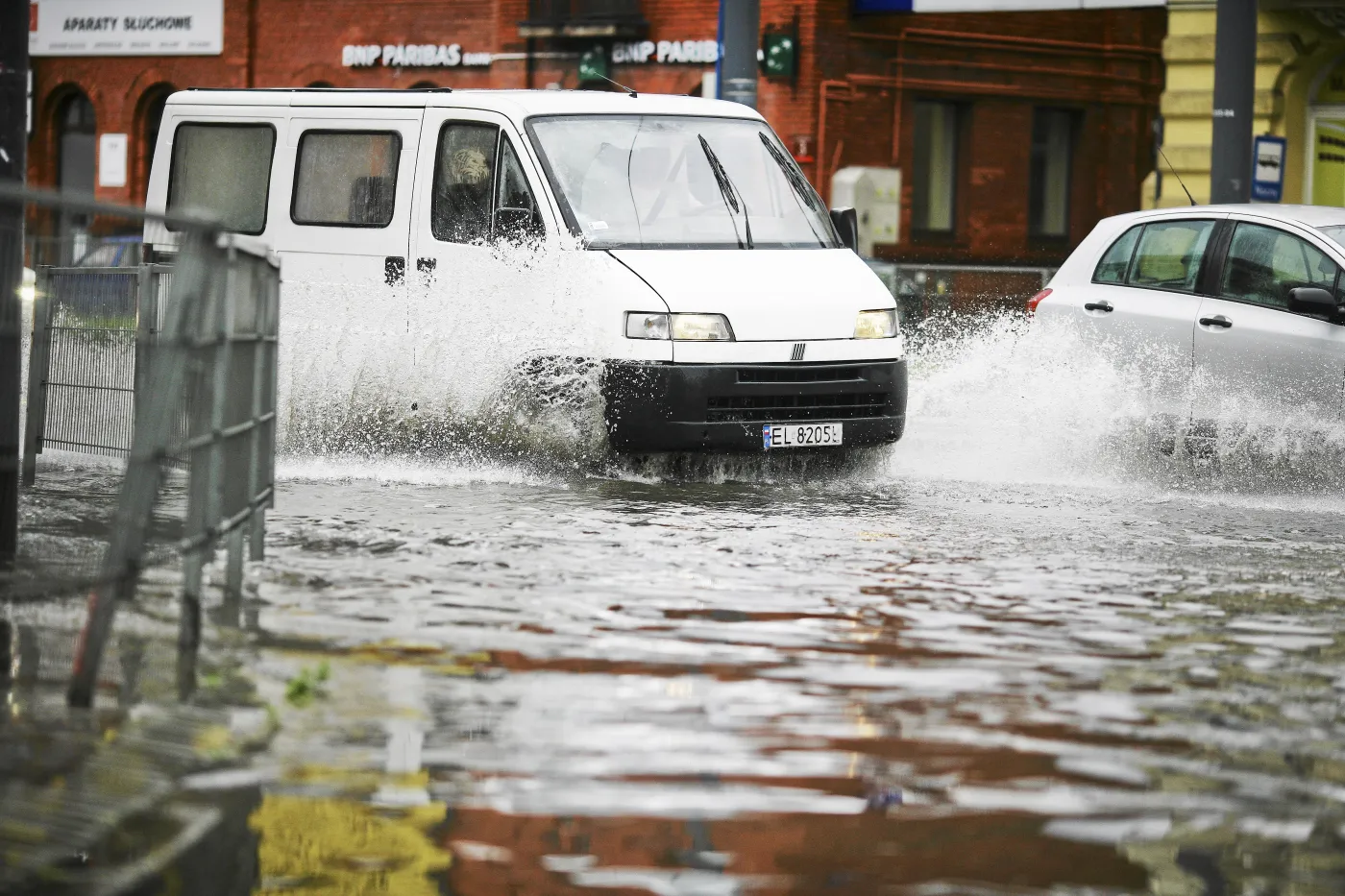 Podtopienia w Łodzi