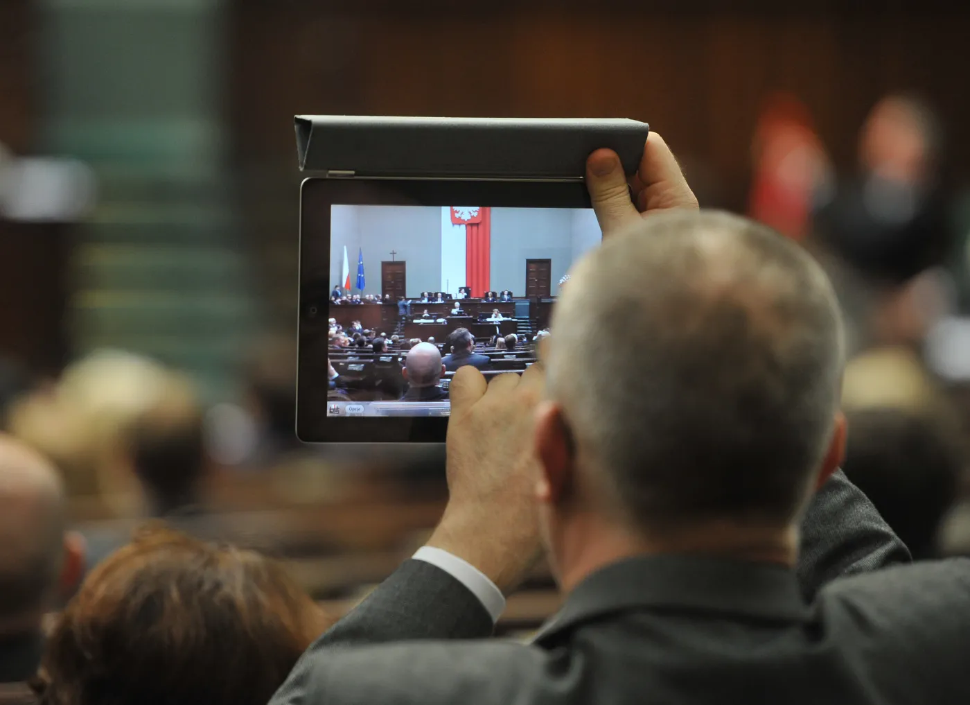 Sejm debata tablet
