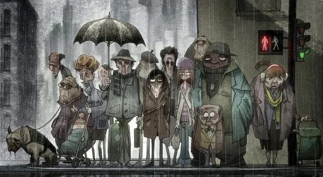 "Sklep dla samobójców" – rysując reżim