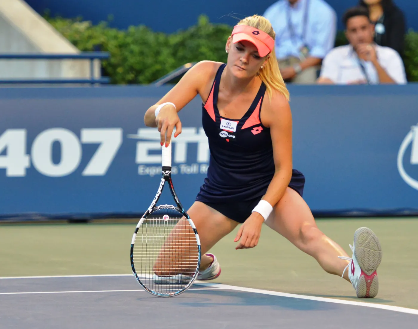 Agnieszka Radwańska w 4. rundzie tenisowego turnieju US Open 