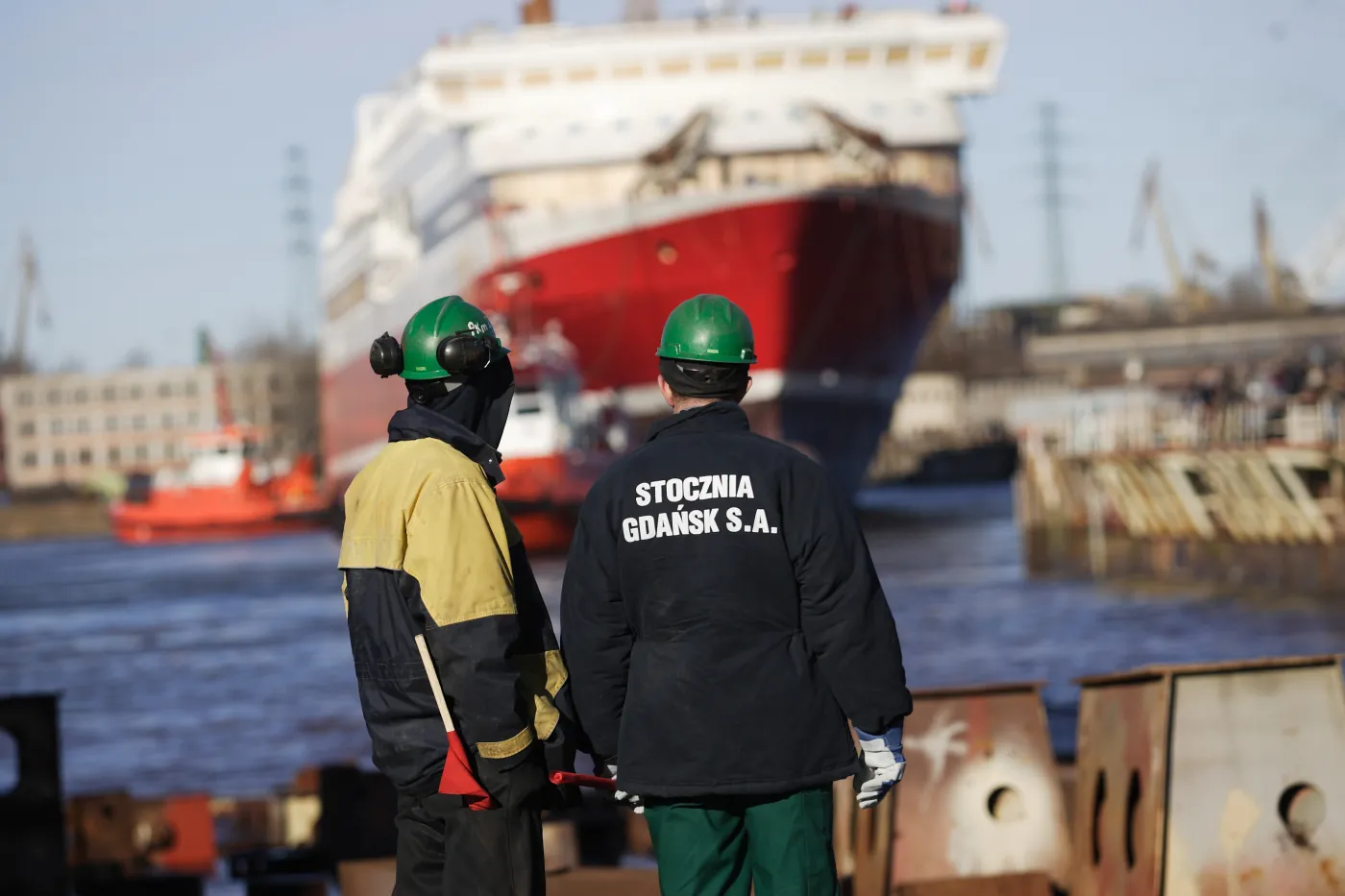 Stocznia Gdańska stanęła. Pracownicy nie dostali wynagrodzenia
