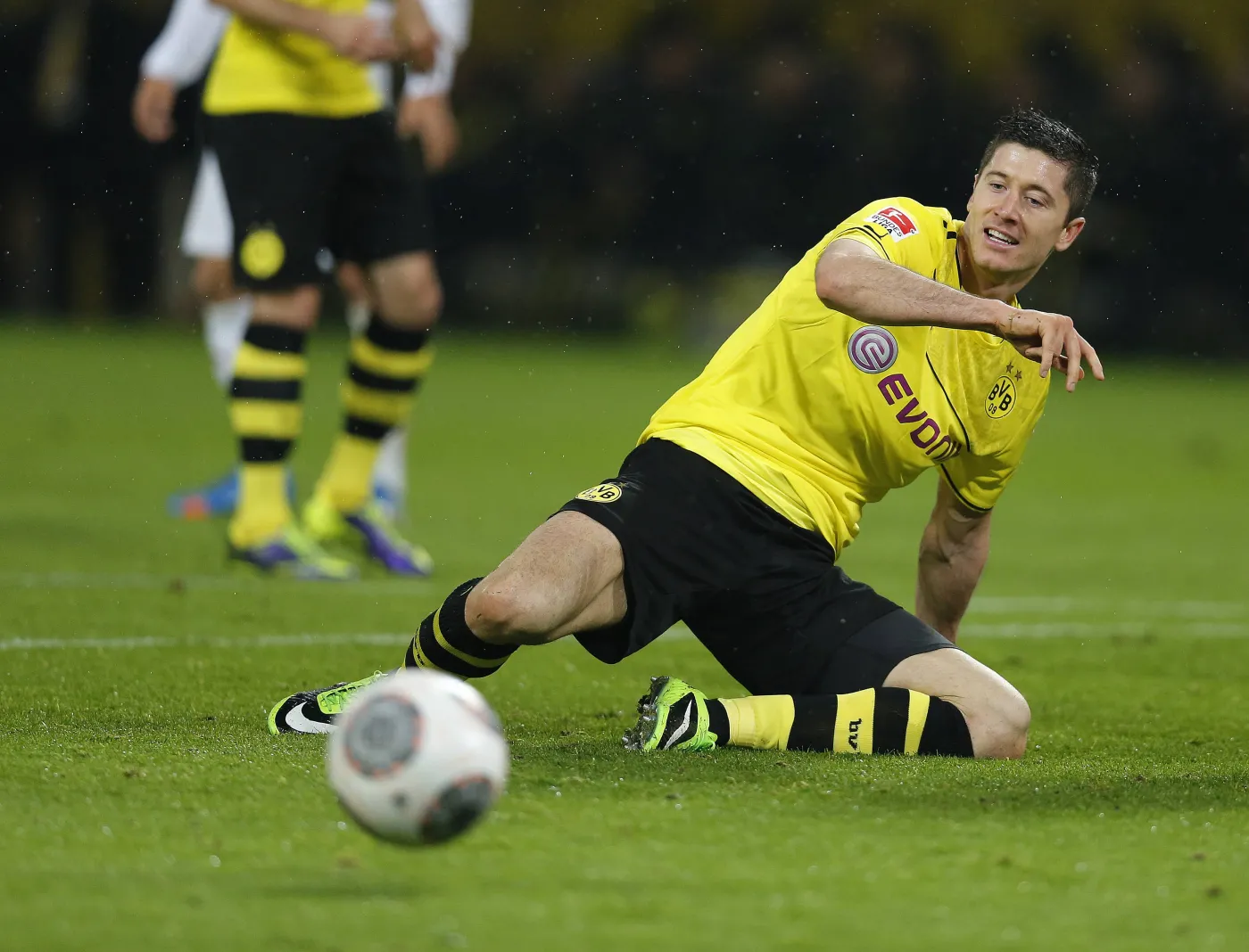 Liga niemiecka: Lewandowski nic nie strzelił. Porażka Borussii. WIDEO