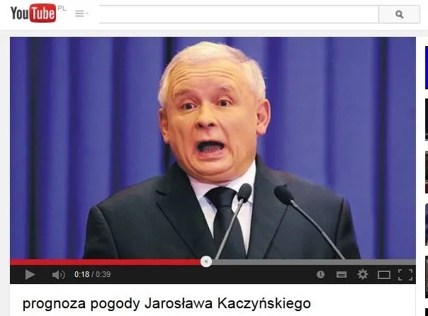 Jarosław Kaczyński na tropie pogodowego spisku [WIDEO]