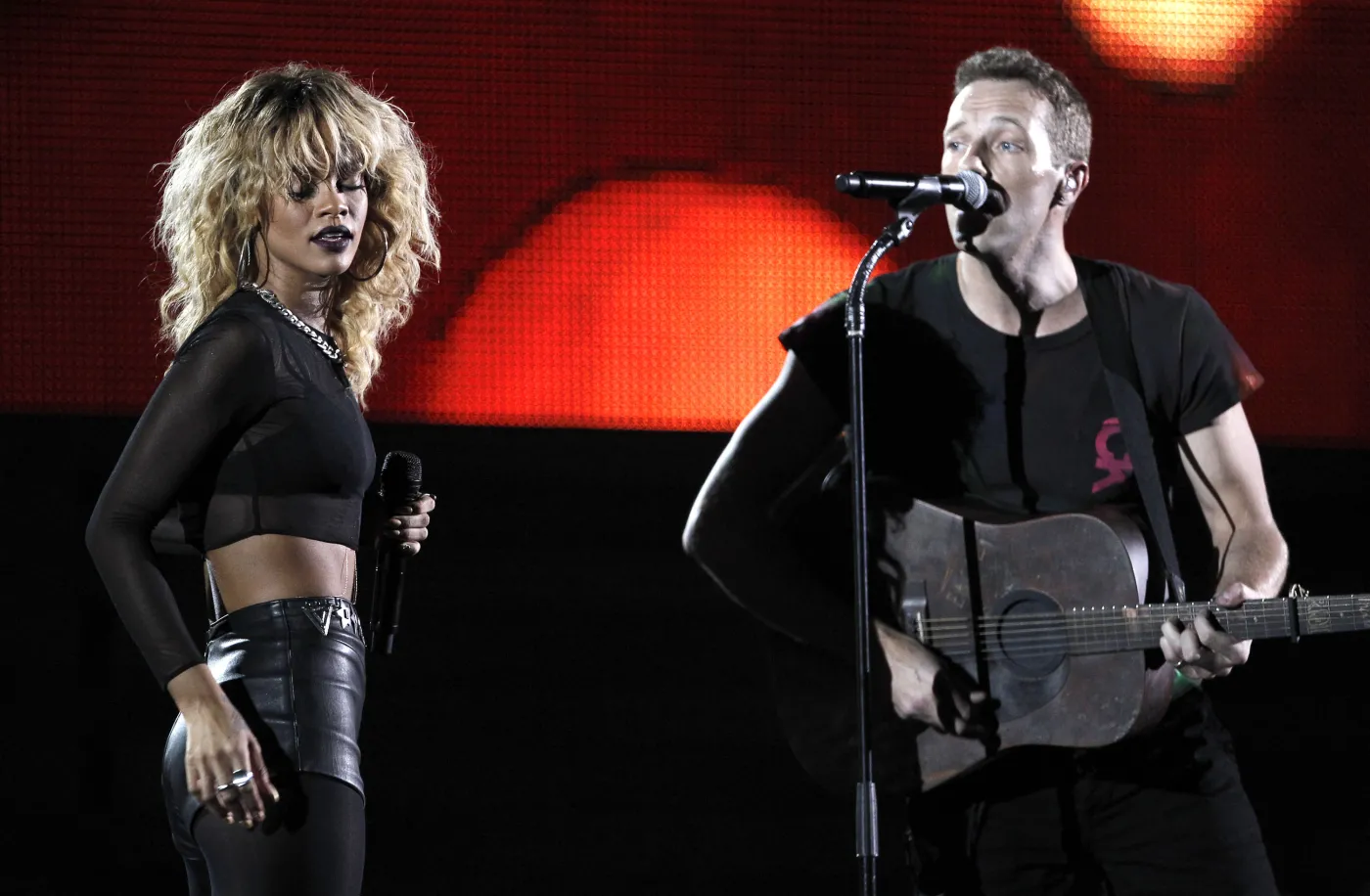 Rihanna i Coldplay