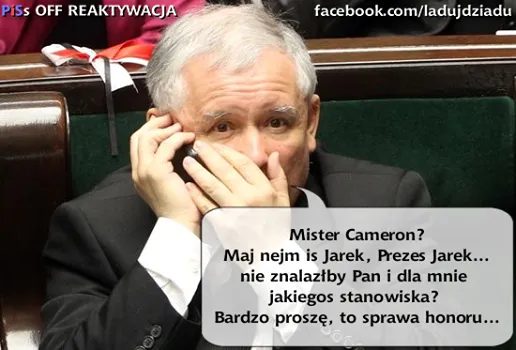 Kaczyński błaga o posadę w Brukseli: To sprawa honoru. MEMY DNIA