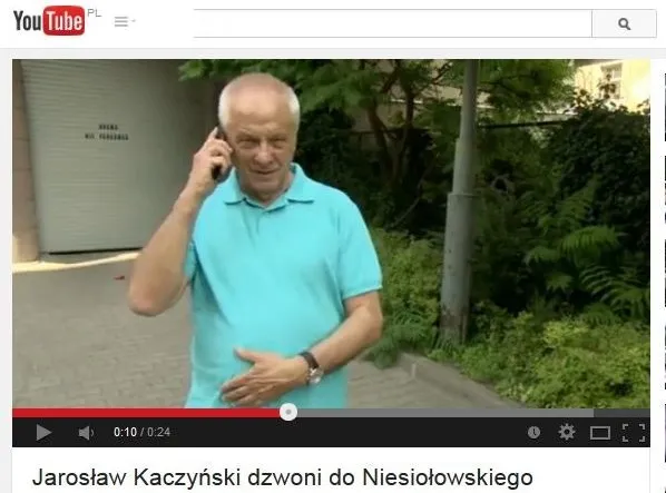 Jak Kaczyński dzwoni do Niesiołowskiego: Będzie przebój na całą Polskę [WIDEO]