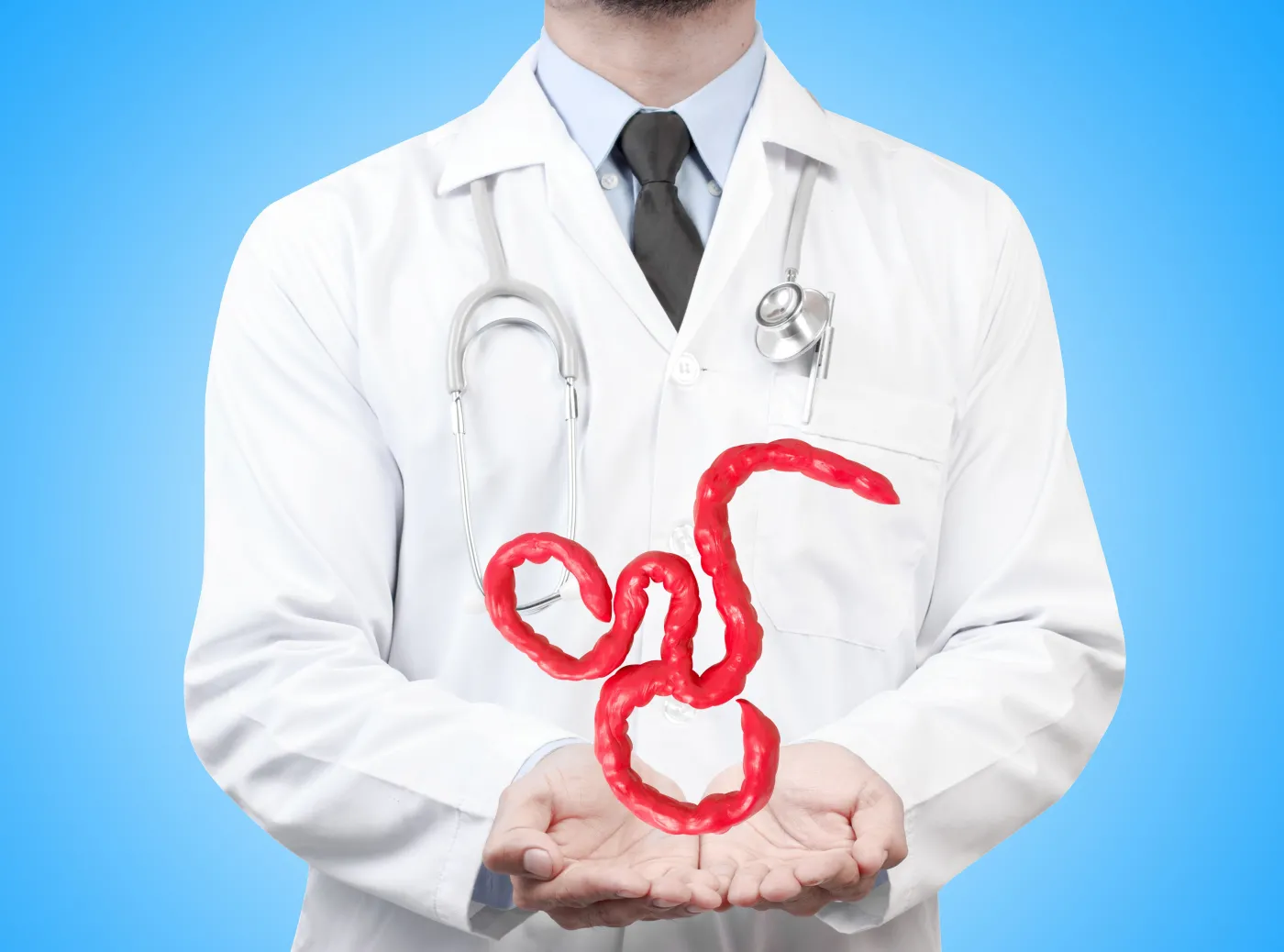 Lekarz i wirus Ebola