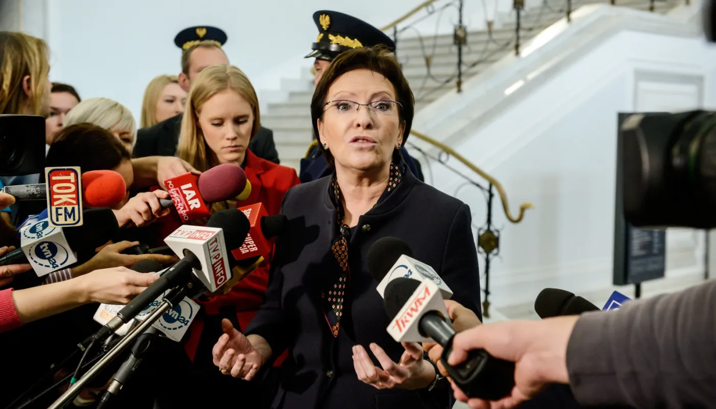 Premier Ewa Kopacz