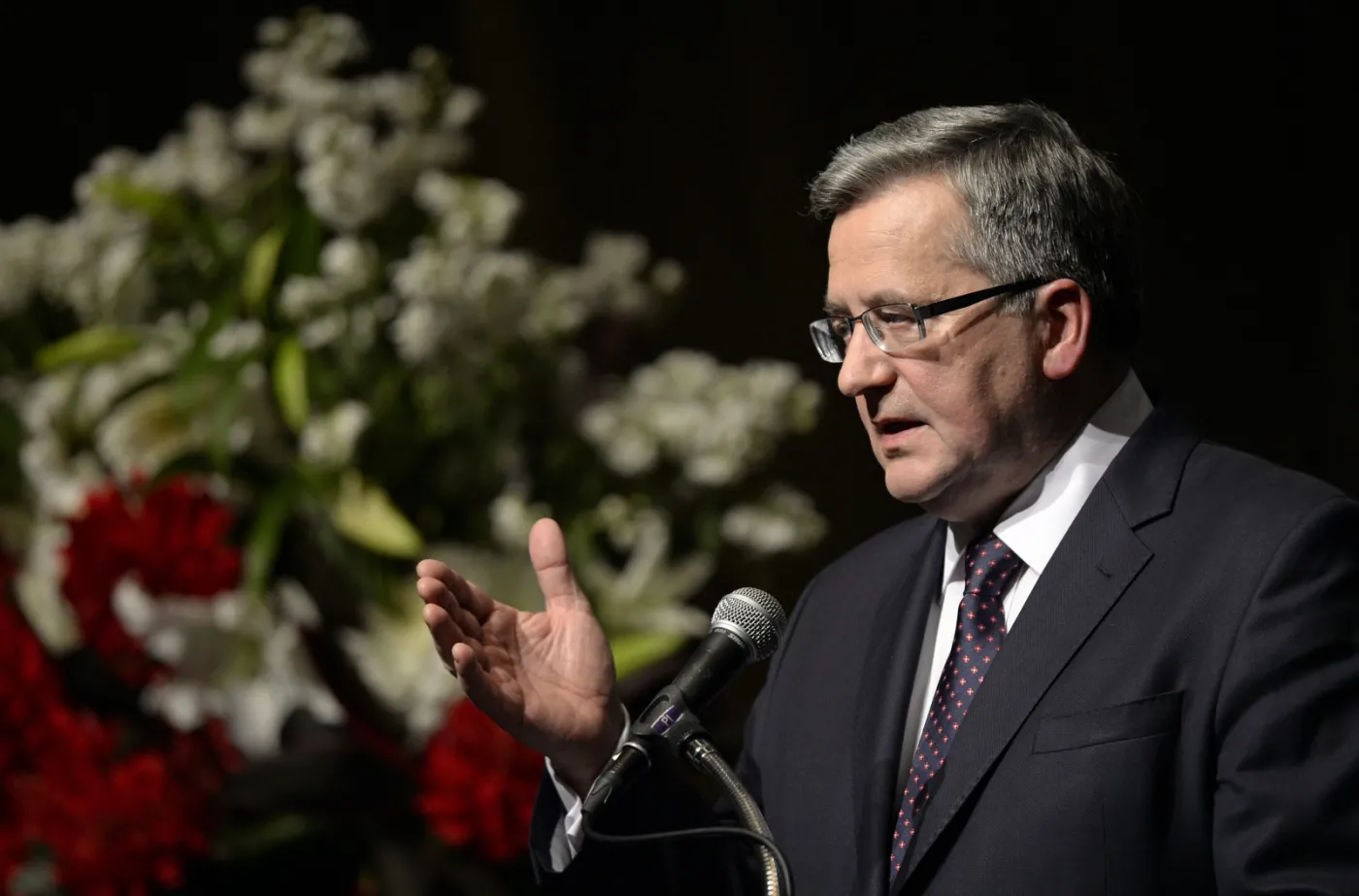 Komorowski o kampanii: Czas szaleństwa i opowiadania bzdur