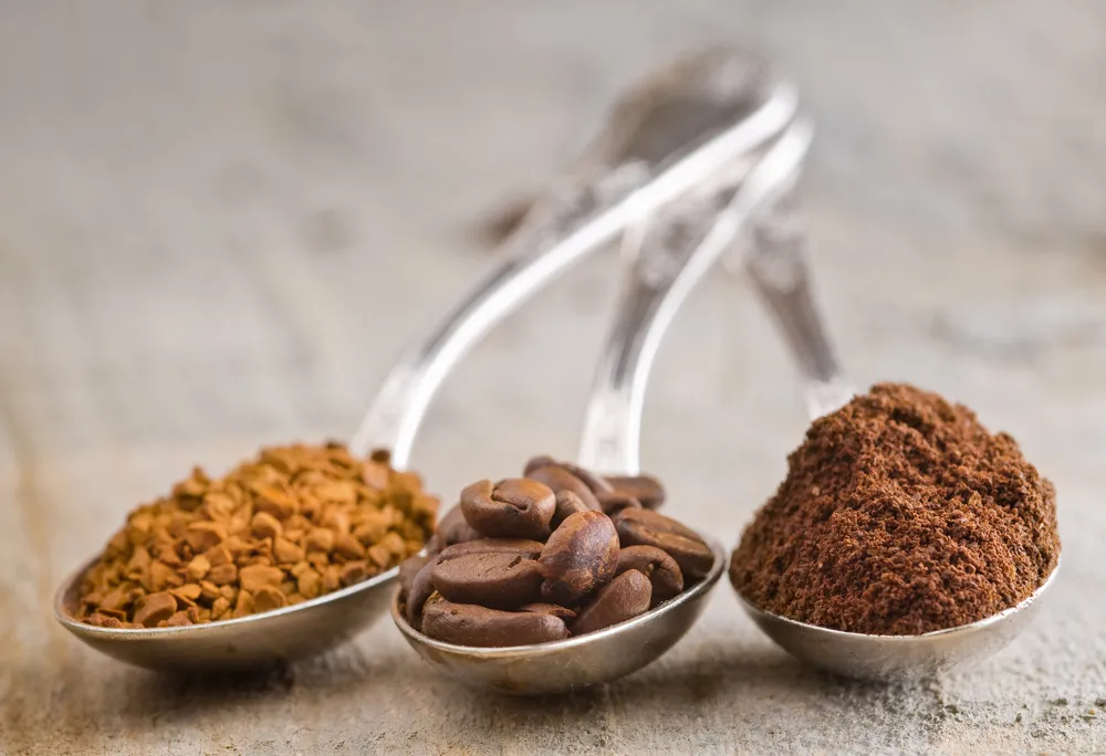 Różne rodzaje kawy