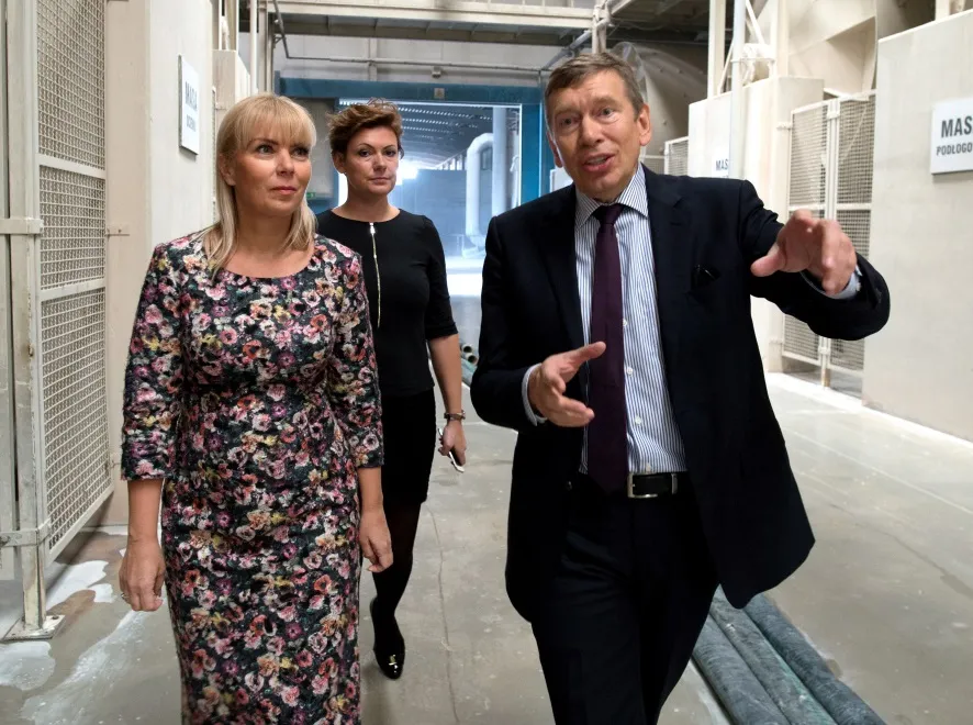 Ukwiecona Elżbieta Bieńkowska przeceniła możliwości swojej figury