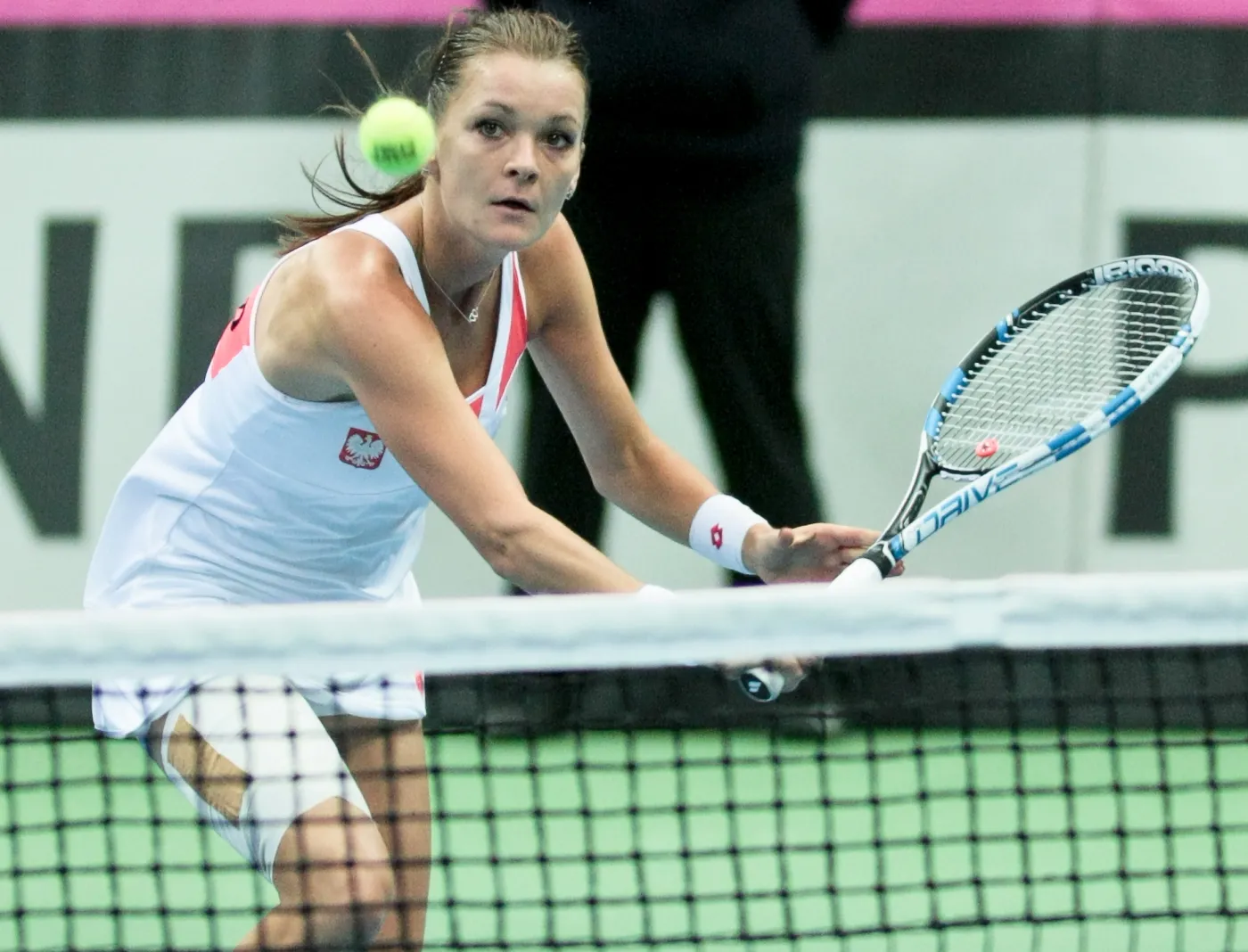 Fed Cup: Agnieszka Radwańska wygrała z Martiną Hingis
