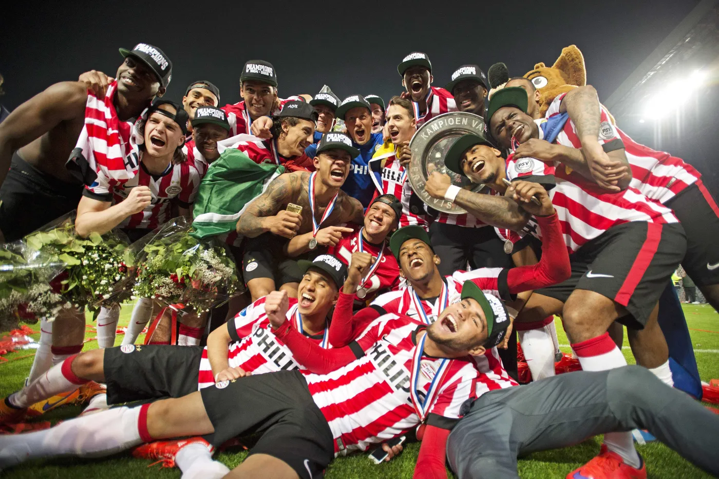 Radość piłkarzy PSV