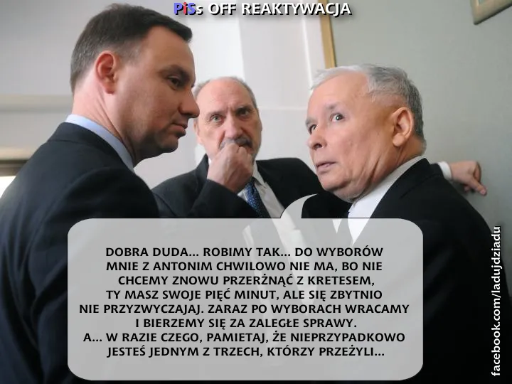 Kaczyński musztruje Dudę, a Kwaśniewski i Miller tworzą nową partię. MEMY DNIA