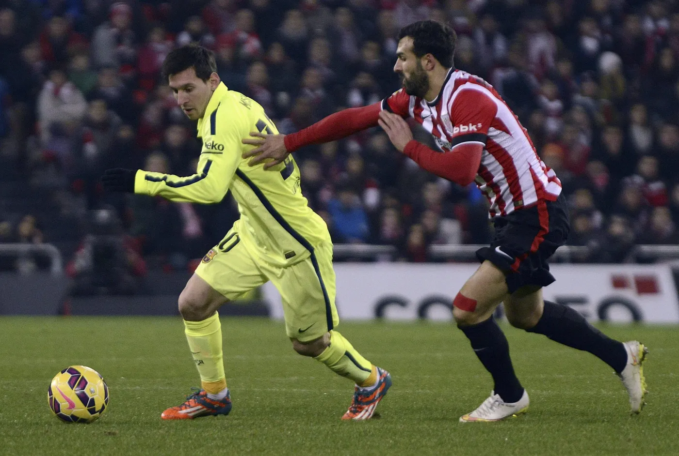 Liga hiszpańska: Messi i Neymar zabwili się z piłkarzami Athletic. Barcelona wygrała 5:2. WIDEO