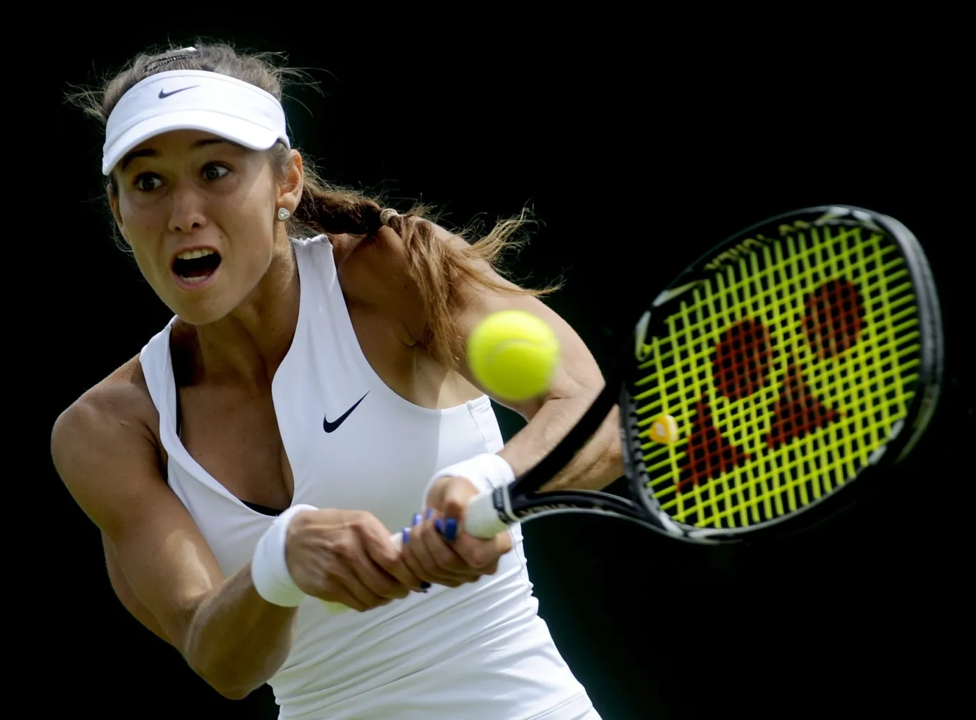 Na Wimbledonie już grają. Tenisistki pięknie prezentują się w bieli. ZDJĘCIA