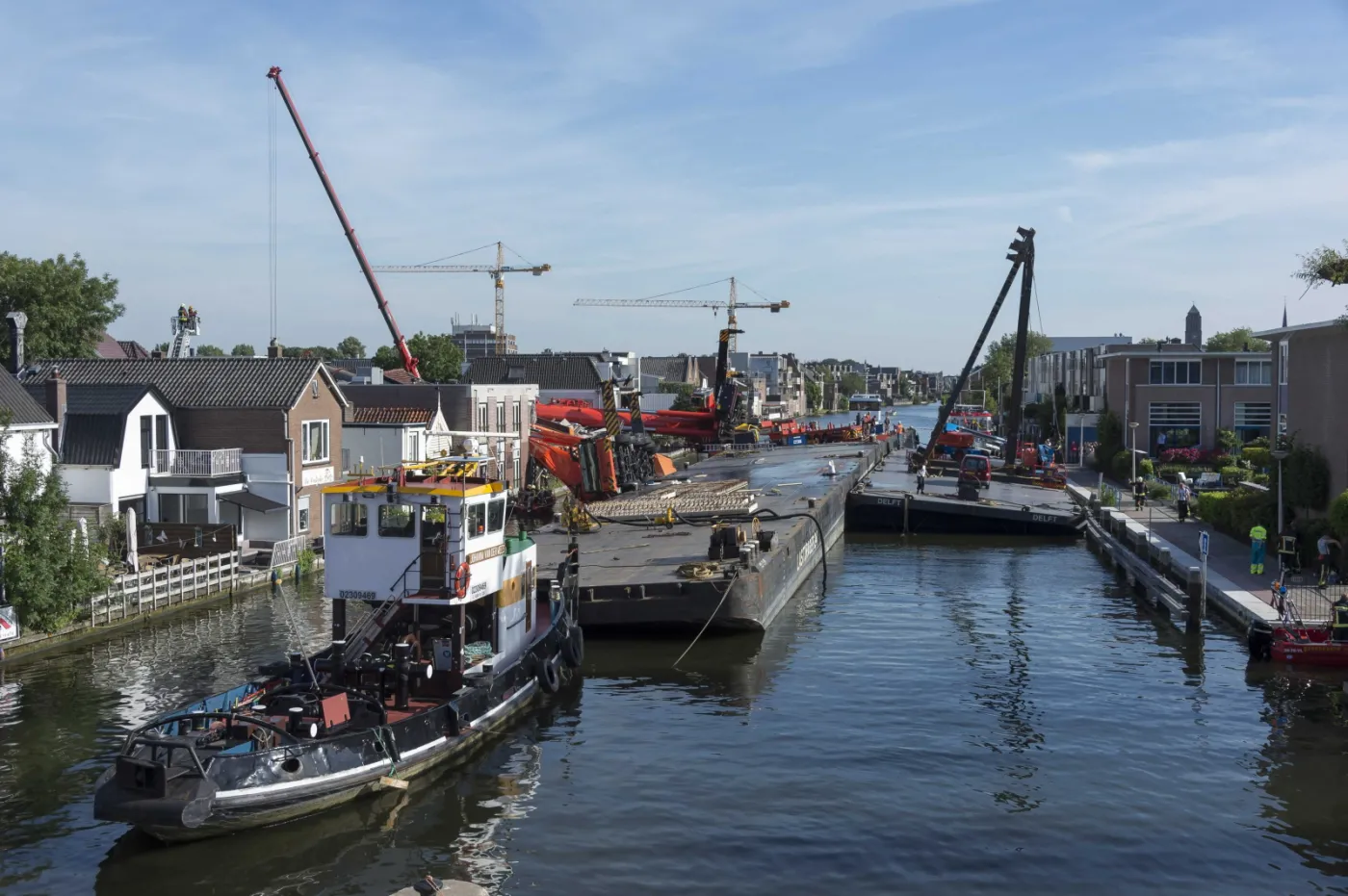 Katastrofa budowlana w Holandii - 20 osób rannych. WIDEO