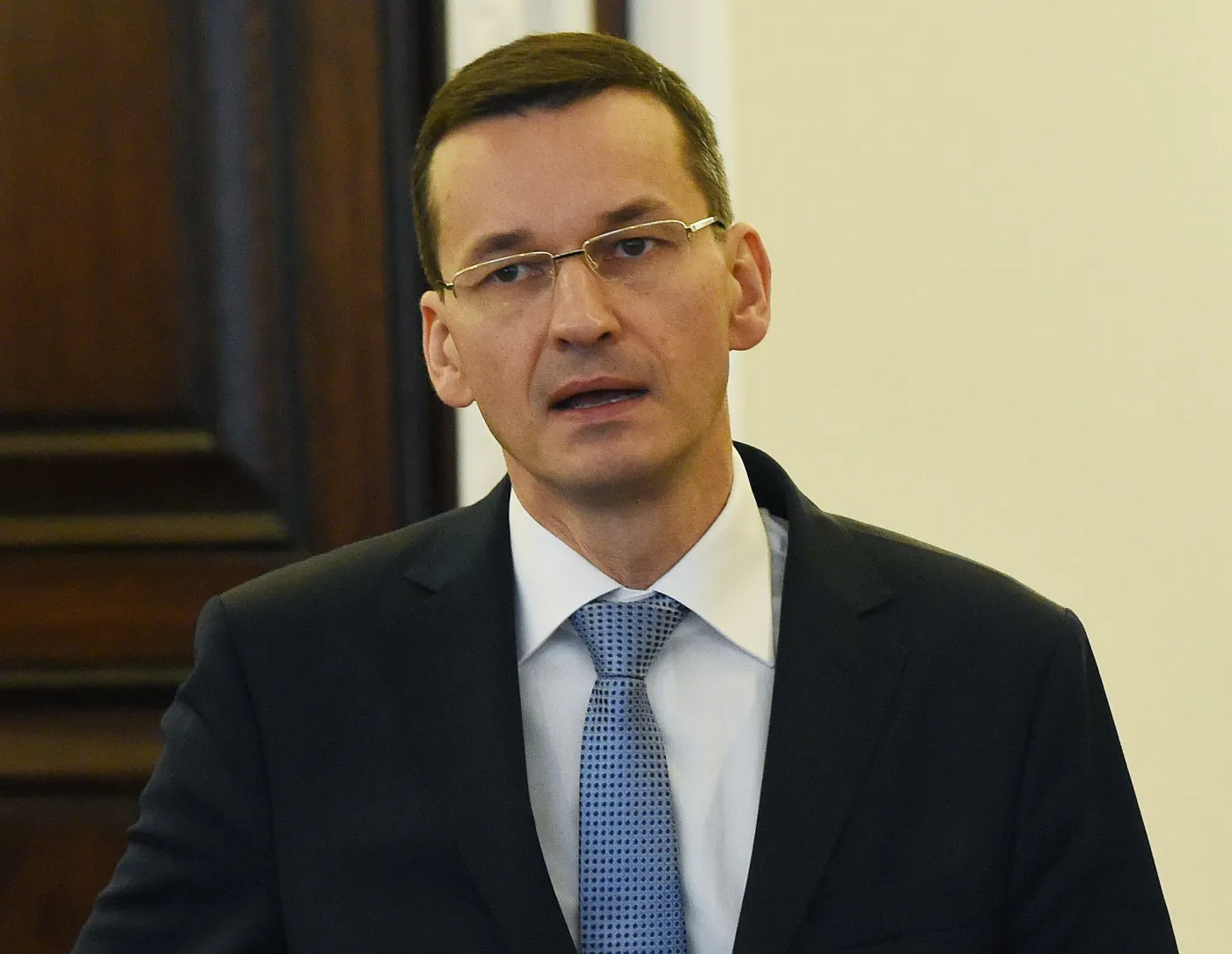 Mateusz Morawiecki, wicepremier w rządzie PiS, nagrany przez kelnerów