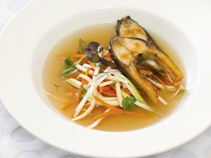 Zupa rybna z karpiem