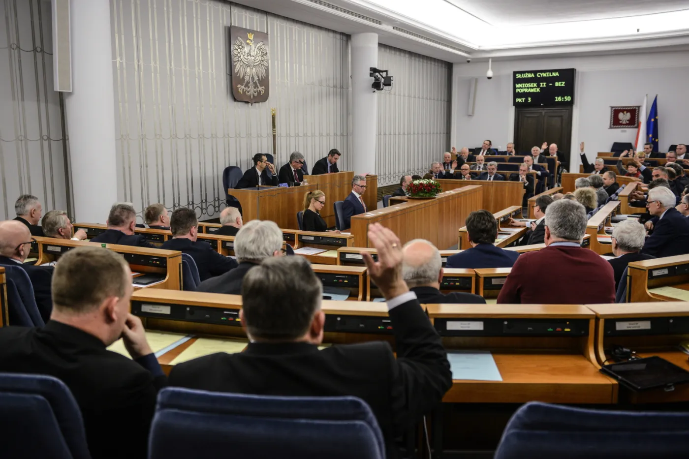 Głosowanie w Senacie