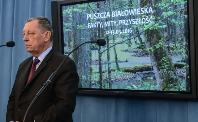 Szyszko zdradza plany wobec Puszczy Białowieskiej. Tylko część lasu zostanie bez ingerencji