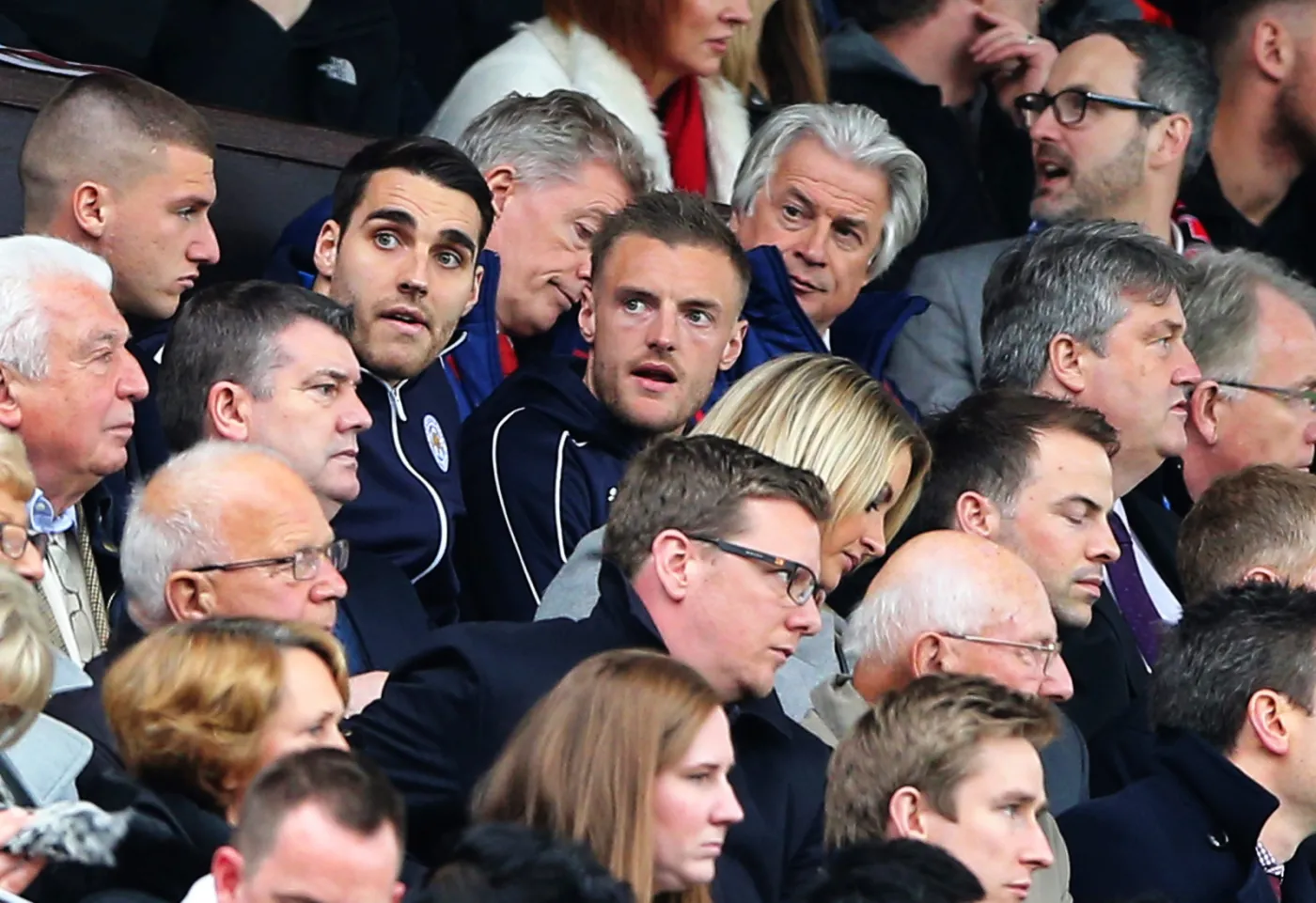 Jamie Vardy (w środku)