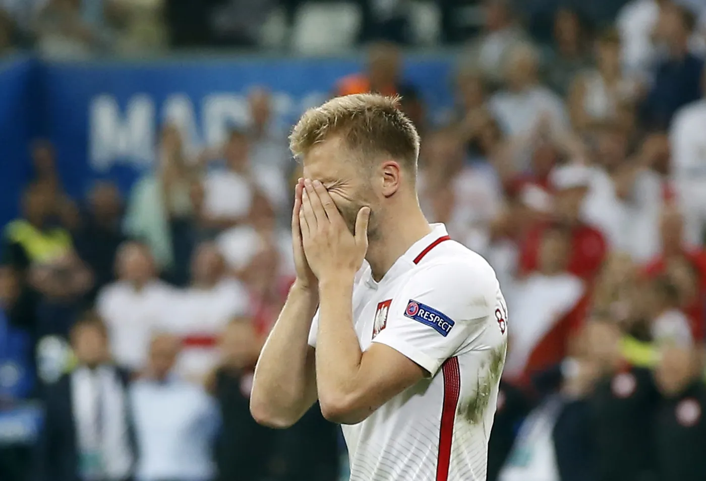 Jakub Błaszczykowski 33. piłkarzem w historii, który zmarnował "11" w serii rzutów karnych na ME