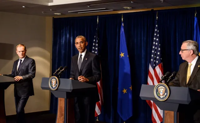 Obama po rozmowach z Tuskiem i Junckerem: Europa to największy przyjaciel USA