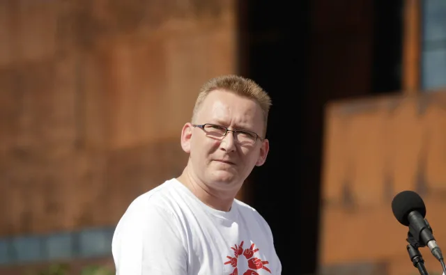 Piotr Walentynowicz na obchodach Sierpnia '80: Moja babcia miała odwagę zdrajcę nazwać zdrajcą