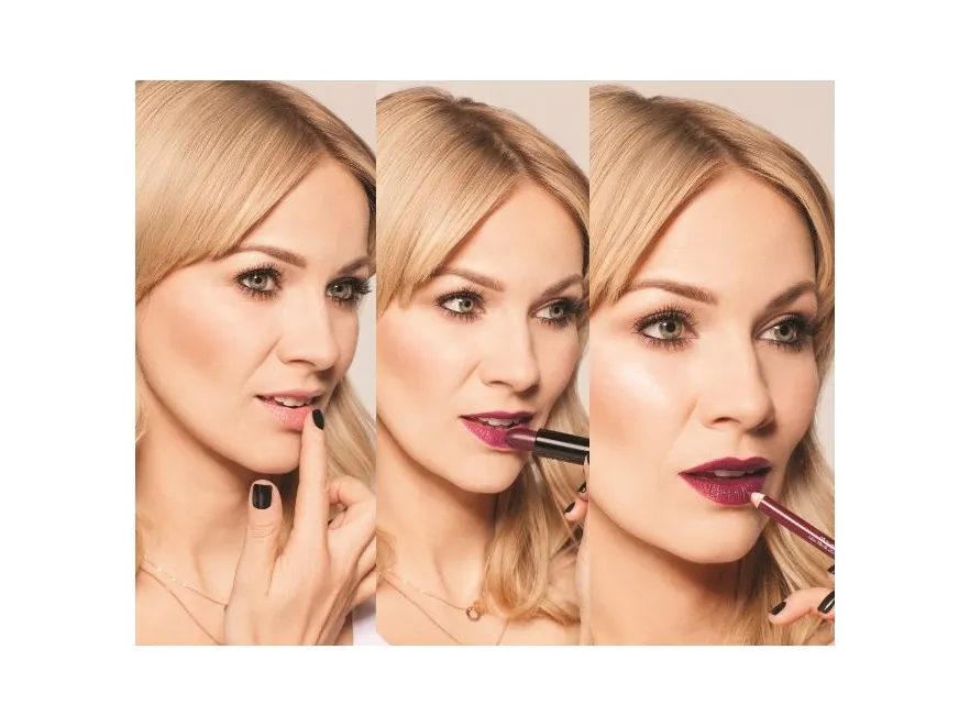 Esencja nadchodzącego sezonu: ciemny makijaż ust krok po kroku