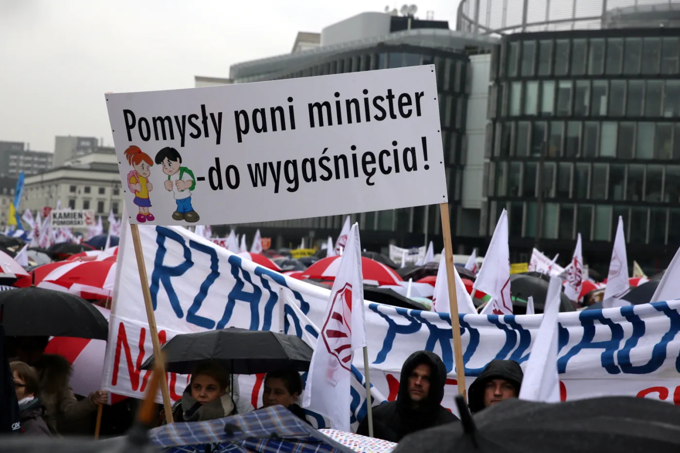 Protest nauczycieli