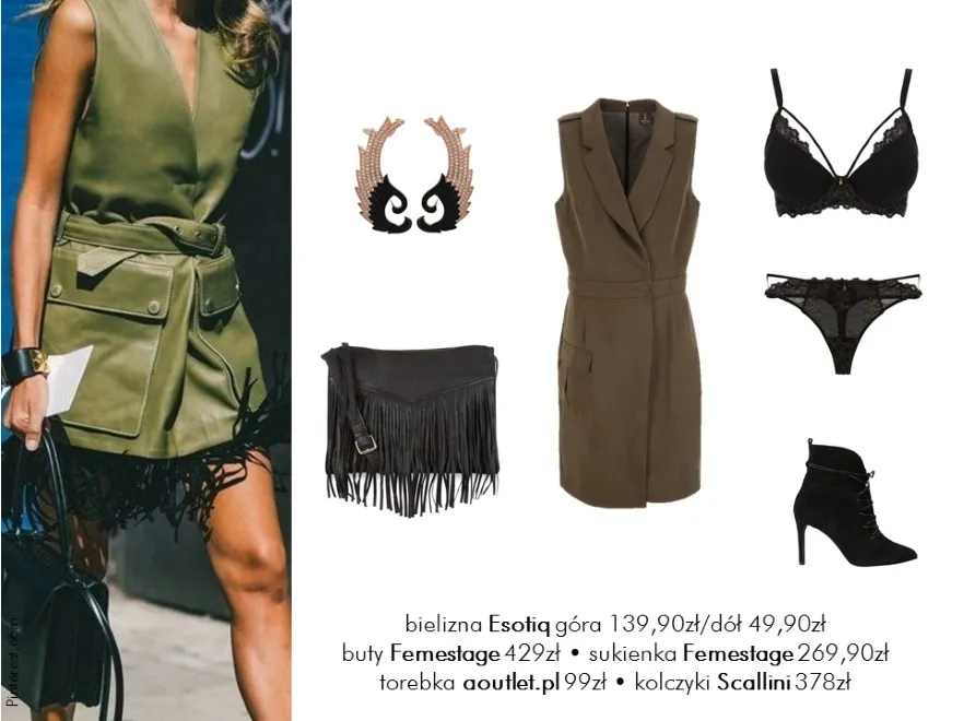 Kobieta i wojsko: STYLIZACJE w klimacie militarnym