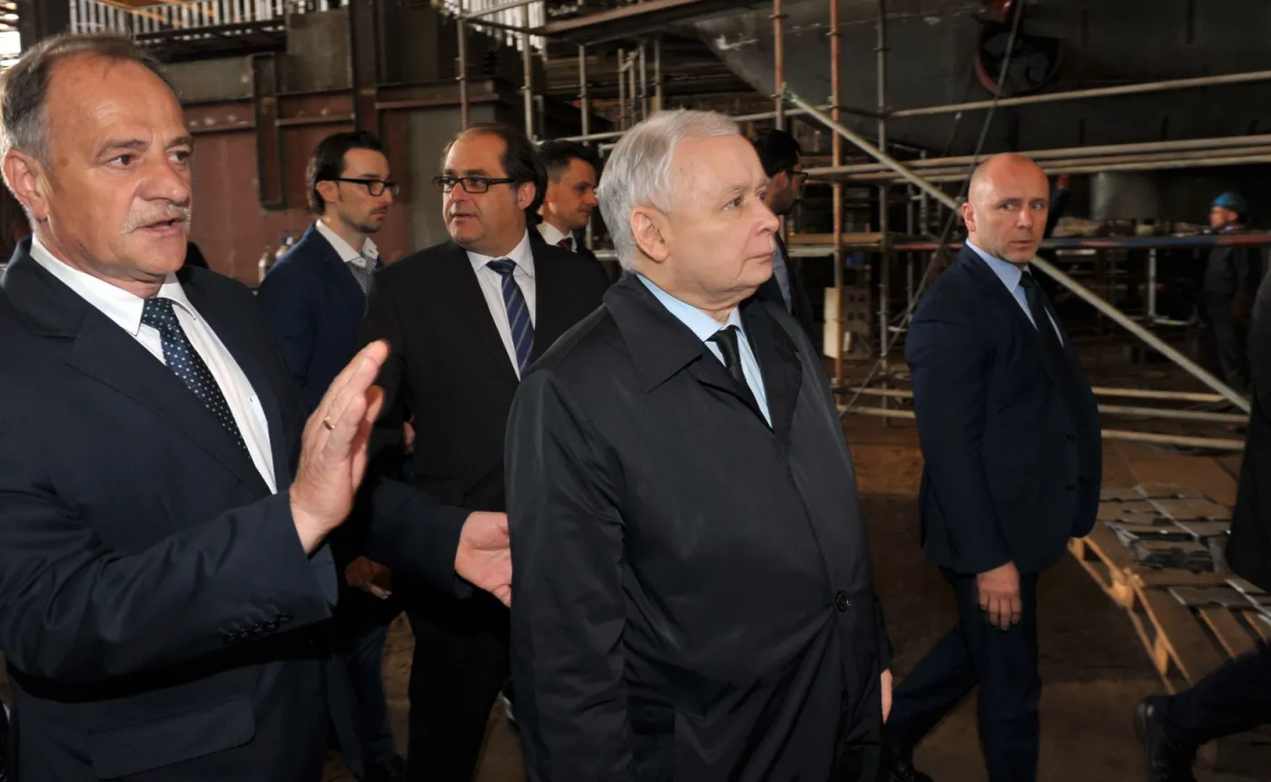 "Polski hydraulik o twarzy Jarosława Kaczyńskiego"