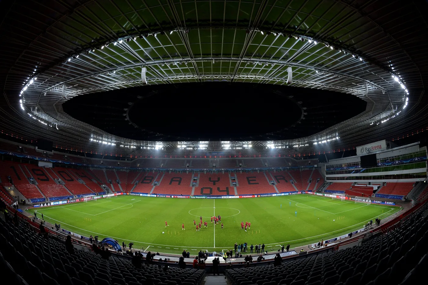 Stadion w Leverkusen