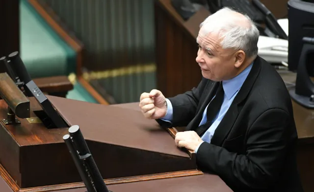 Kaczyński do opozycji: Nie wycierajcie swoich mord zdradzieckich nazwiskiem mojego śp. brata, zamordowaliście go