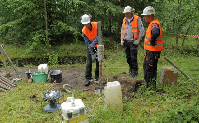 Poszukiwania Bursztynowej Komnaty w Mamerkach na Mazurach