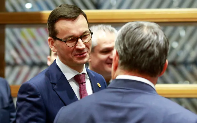Po opuszczeniu szczytu UE przez Morawieckiego Polskę reprezentował Orban